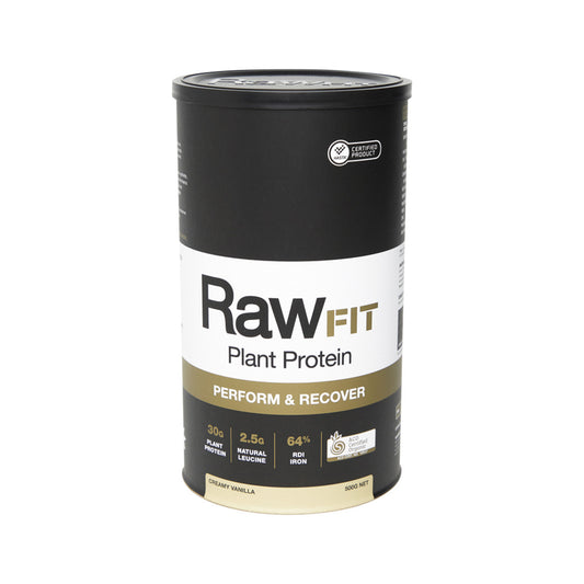 Amazonia RawFIT Plant Protein Organic Perform & Recover Creamy Vanilla 500g