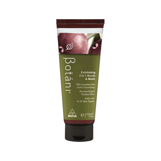 Botani Exfoliating 2 in 1 Scrub & Mask 100g