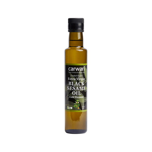 Carwari Organic Extra Virgin Black Sesame Oil 250ml