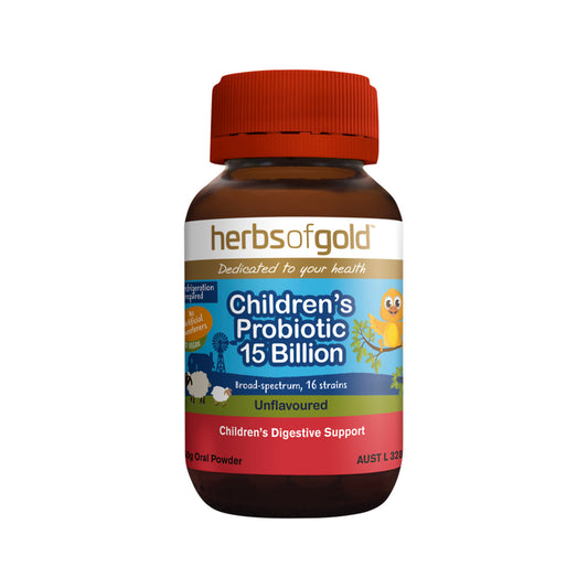 Herbs of Gold Childrens Probiotic 15 Billion Unflavoured 50g