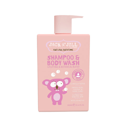 Jack N' Jill Natural Bathtime Shampoo & Body Wash 300ml