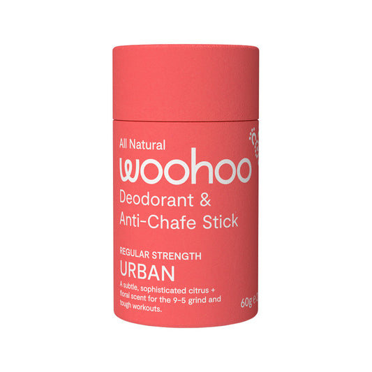 Woohoo Deodorant & Anti-Chafe Stick Urban 60g